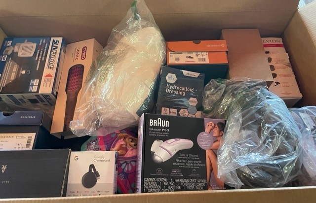 Mega Liquidation Package – Random New Items Great Resale Potential – Large