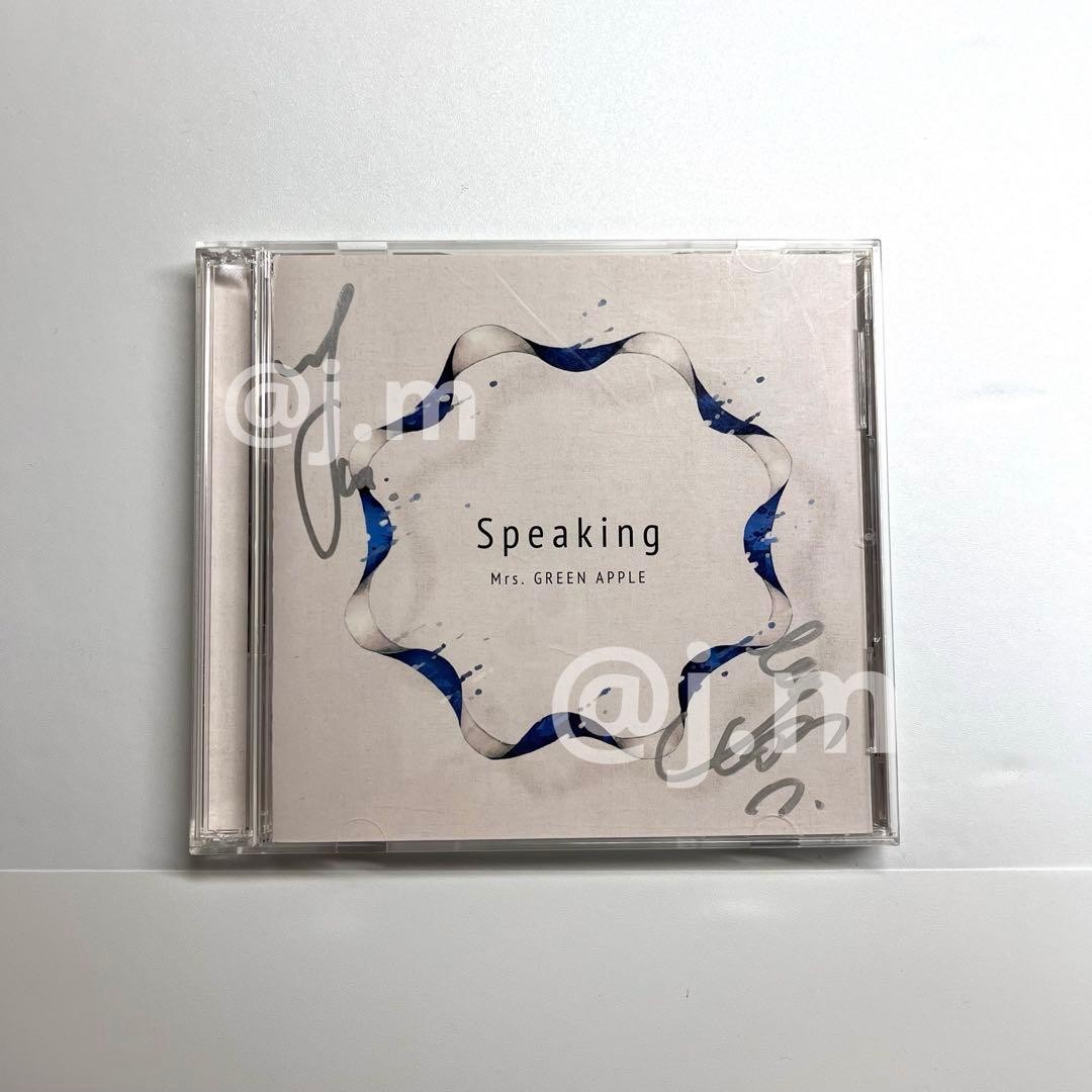 Mrs. Green Apple Speaking First Limited Ed Autograph Maomori Kouto Used