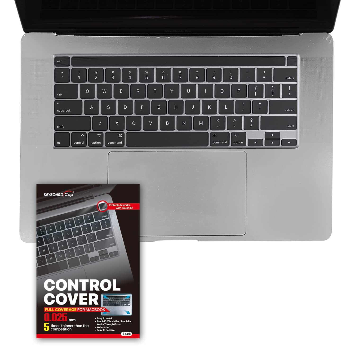 Green Onions Supply Fully Covered Keyboard Cap Keyboard Cover Apple MacBook Pro